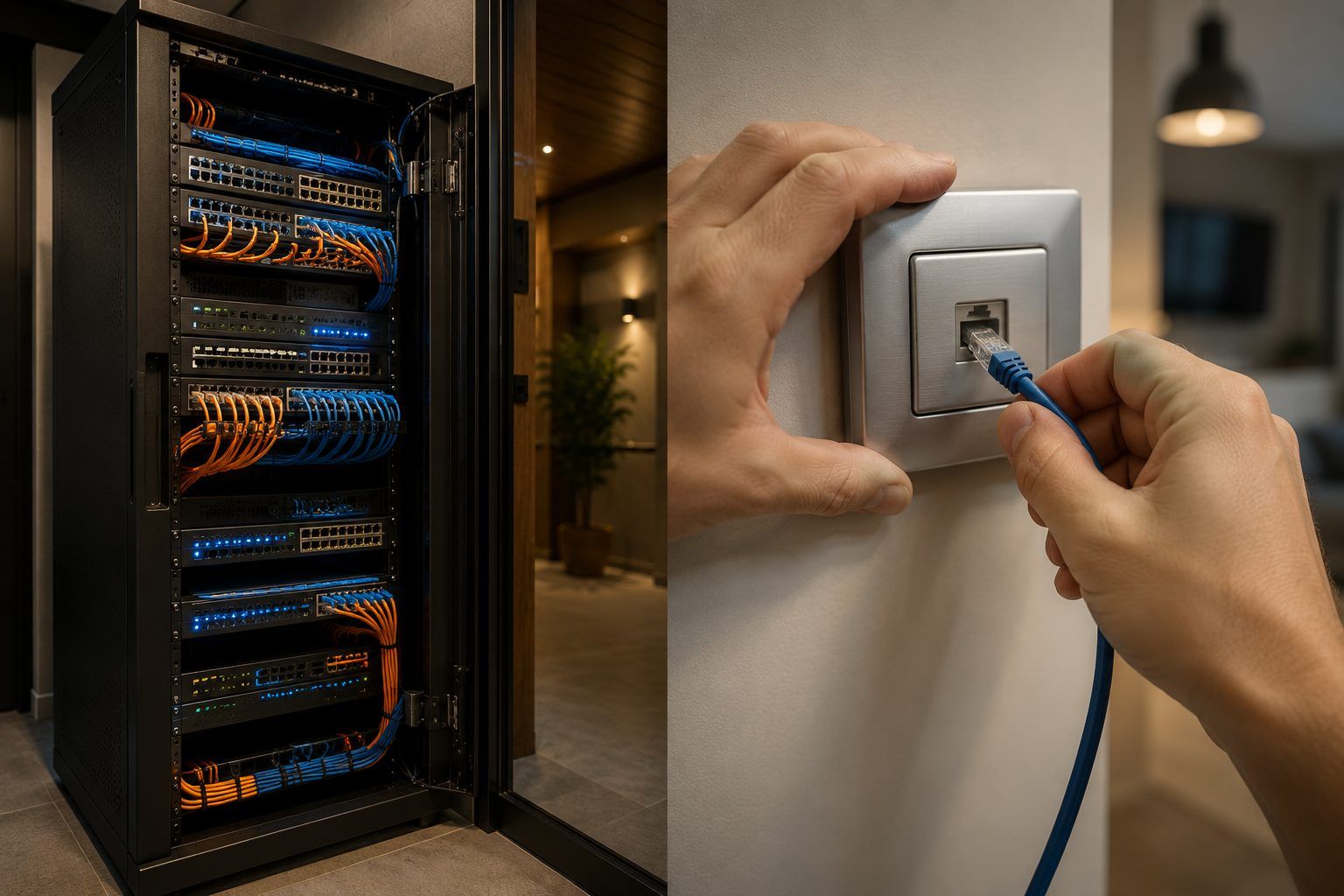 Strukturierte Netzwerkverkabelung
